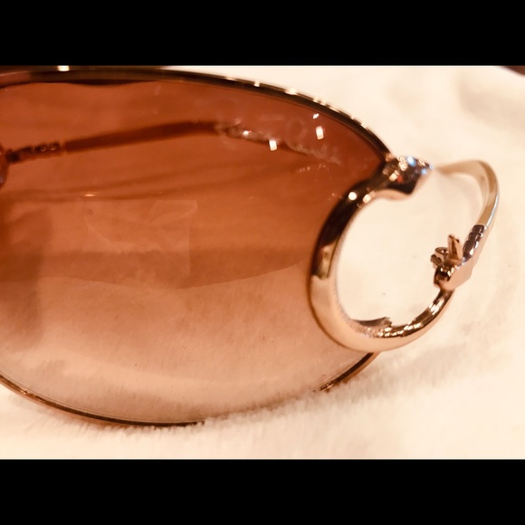 Roberto Cavalli aviator sunglasses with c detail on the sides - Picture 6 of 9